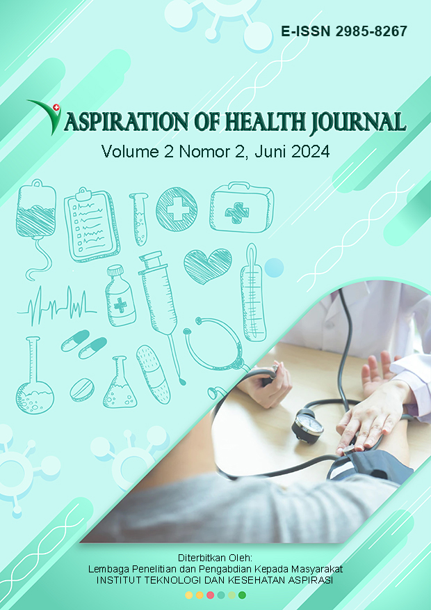 					View Vol. 2 No. 2: Aspiration of Health Journal, Juni 2024
				